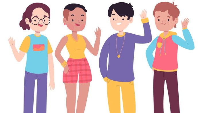 Ilustrasi Gen z