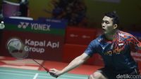 Jonatan Christie Melaju ke 16 Besar Indonesia Masters 2025