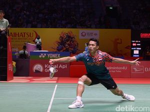 Indonesia Masters 2025: Menang Rubber Game, Jonatan ke Semifinal
