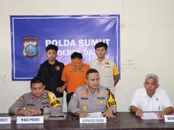 Hina Suku Pakpak saat Live TikTok, Pria Ini Ditangkap Polres Dairi