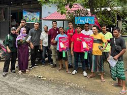 Permudah Komunikasi Warga, Jaringan Telkomsel Hadir di Desa Buwun Mas NTB
