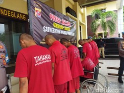 8 Pencuri Spesialis Minimarket di Pandeglang Dibekuk, Beraksi di 12 TKP