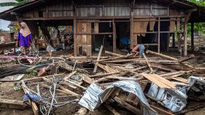 Kondisi Pascabencana Banjir Bandang di Grobogan