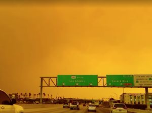 Hutan Terbakar, Langit di California Menyala Jingga Hutan Terbakar, Langit di California Menyala Jingga