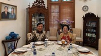 Prabowo Terima Megawati di Istana
