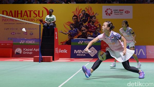 Potret Ana/Tiwi Menang Mudah Lawan Polandia, Melangkah ke Perempat Final