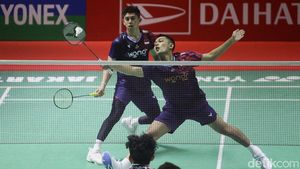 Potret Fajar/Rian Melaju ke 8 Besar Indonesia Masters 2025