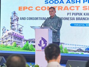 Anak Usaha Pupuk Indonesia Bangun Pabrik Soda Ash Pertama di RI