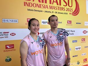 Indonesia Masters 2025: Rinov/Lisa Mau Kurangi Eror di Perempatfinal