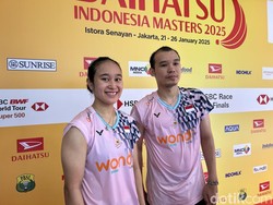 Indonesia Masters 2025: Rinov/Lisa Mau Kurangi Eror di Perempatfinal
