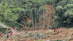 Rumah Warga-Kafe Rata dengan Tanah Akibat Longsor di Pekalongan