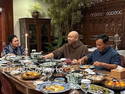 Didit Hediprasetyo Makan Bareng Titiek Soeharto dan Presiden Prabowo