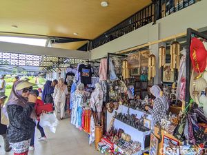 Sah! 89 Pedagang Akhirnya Bisa Jualan di Kampung Seni Borobudur