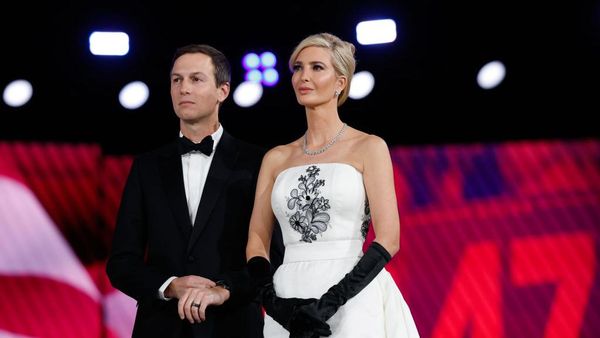 Foto Ivanka Trump Tampil Bak Audrey Hepburn di Malam Inaugurasi Donald Trump