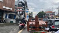 Potret Kemacetan di Jalan Teuku Umar Denpasar