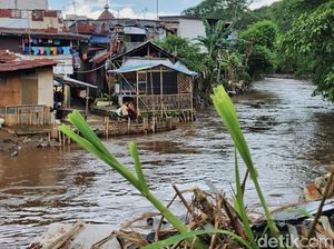 Menunggu Normalisasi Kali Ciliwung di Bukit Duri Menunggu Normalisasi Kali Ciliwung di Bukit Duri