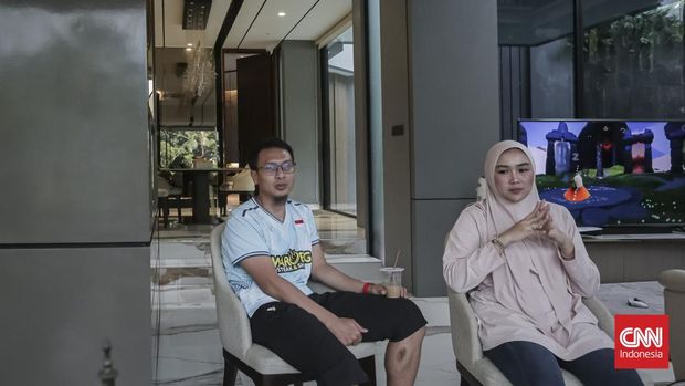 Mohammad Ahsan Pebulutangkis Mohammad Ahsan saat sesi wawancara dengan CNNIndonmesia di kediamannya. Banten, Jawa Barat, Jumat, 13 Desember 2024. CNNIndonesia/Adhi Wicaksono