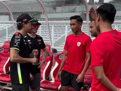 Pebalap MotoGP Ketemu Pemain Timnas di Jakarta, Mau Ngapain Nih?