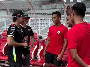 Pebalap MotoGP Ketemu Pemain Timnas di Jakarta, Mau Ngapain Nih?