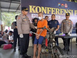 Ambil Motornya yang Kehabisan Bensin, Pelaku Curanmor Trenggalek Ditangkap