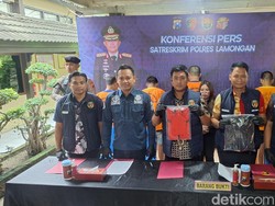 Sebulan, Tim Joko Tingkir Satreskrim Polres Lamongan Berhasil Ungkap 18 Kasus Curanmor