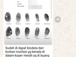 Viral Pesan Berantai Identitas Korban Mutilasi dalam Koper di Ngawi