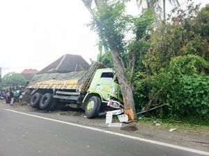 Lakalantas Beruntun 3 Kendaraan di Jalan Denpasar-Gilimanuk, 1 Luka-Luka