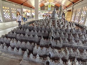 Potret Serunya Liburan ke Borobudur, Bisa Membatik-Bikin Gerabah