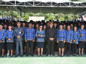 1.108 PPPK Nakes-Guru Diambil Sumpah Jabatan, Ini Pesan Sekda Kupang