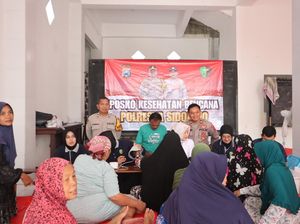 Warga Terdampak Banjir di Sidoarjo Dapat Pemeriksaan Kesehatan Gratis Warga Terdampak Banjir di Sidoarjo Dapat Pemeriksaan Kesehatan Gratis