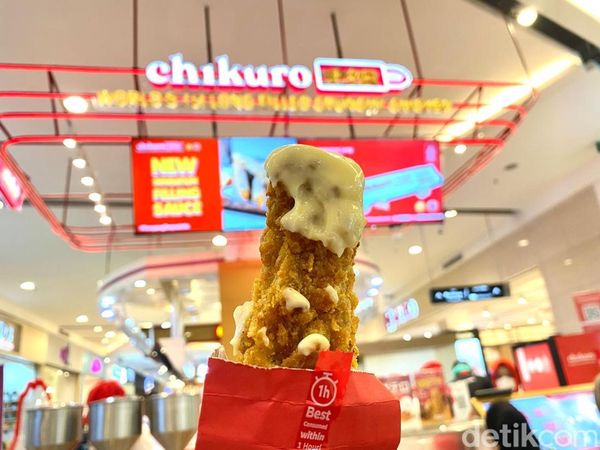 Diborong Jastiper Malaysia, Ini Chikuro Stick Ayam Renyah 1/4 Meter!