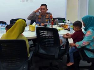 Momen 2 Bayi yang Sempat Tertukar Bertemu Kembali di Polres Bogor