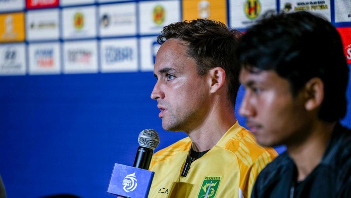 Paul Munster menuntut Persebaya Surabaya segera bangkit. (Foto: dok Persebaya Surabaya)