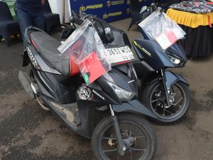 Sempat Dirampas Gangster, Motor Polisi Korban Penyiraman Air Keras Ditemukan