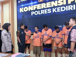 Sejumlah Kasus Curanmor dan Pengeroyokan di Kediri Diungkap