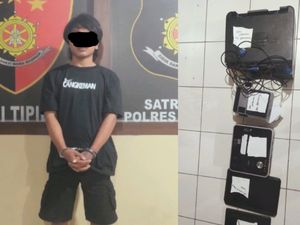 Tak Kapok, Residivis Pembunuhan Ini Dibekuk Usai Bobol Sekolah di Lamongan