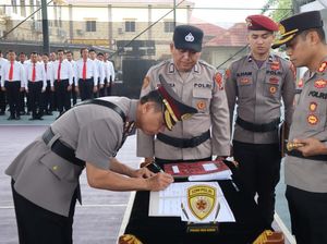 10 Pejabat Polres Musi Rawas Dilantik, Ada Wakapolres hingga Kapolsek