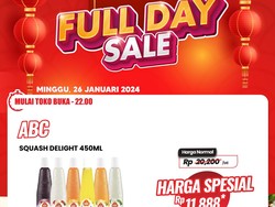 Siap-siap Bikin Parsel, Beli Sirupnya Murah Meriah di Transmart Full Day Sale