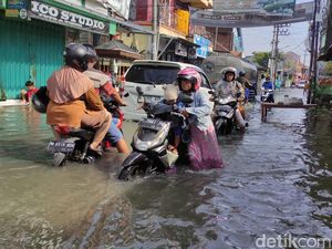 Dua Desa di Sidoarjo Terendam Banjir Dua Desa di Sidoarjo Terendam Banjir