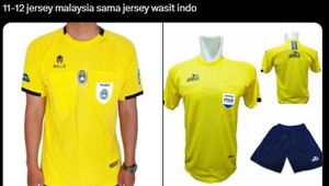 Netizen Sebut Jersey Timnas Malaysia Mirip Seragam Wasit
