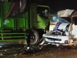 Petaka di Jalur Pantura Tewaskan 2 Orang Rombongan Ponpes Sukorejo