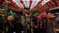 Meriah Kirab Budaya Grebeg Sudiro di Solo