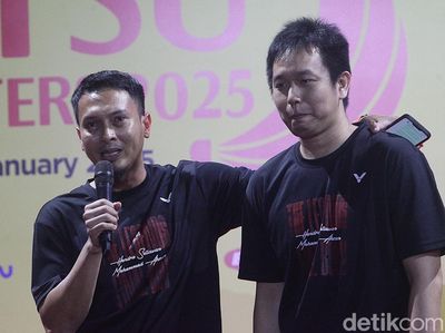 Panggung Perpisahan Hendra/Ahsan di Indonesia Masters 2025