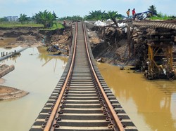 Ada Banjir di Grobogan, Ini Kereta yang Terlambat Tiba di Jakarta