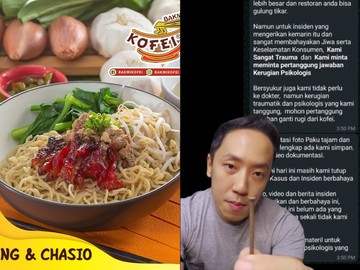 Ngeri! Ada Pisau hingga Paku Berkarat dalam Pesanan Makanan