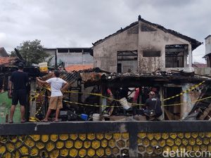 Penampakan Permukiman Padat Penduduk di Sawah Besar Usai Kebakaran Penampakan Permukiman Padat Penduduk di Sawah Besar Usai Kebakaran