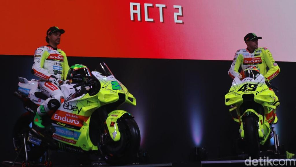 Ngejreng! Begini Livery Motor VR46 Racing Team untuk MotoGP 2025 Ngejreng! Begini Livery Motor VR46 Racing Team untuk MotoGP 2025