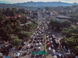 Puncak Jadi Jalur Alternatif Mudik, Polres Bogor Siapkan Rekayasa Lalin Puncak Jadi Jalur Alternatif Mudik, Polres Bogor Siapkan Rekayasa Lalin