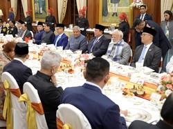 Momen Prabowo Dijamu Makan Malam Presiden India, Duduk di Samping PM Modi