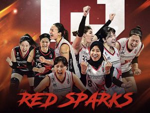 Netizen Sumringah Megawati MVP Hingga Bikin Red Sparks Menang 13 Beruntun Netizen Sumringah Megawati MVP Hingga Bikin Red Sparks Menang 13 Beruntun